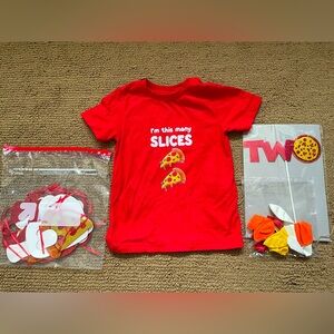 Two year old 🍕 pizza birthday 🥳 bundle